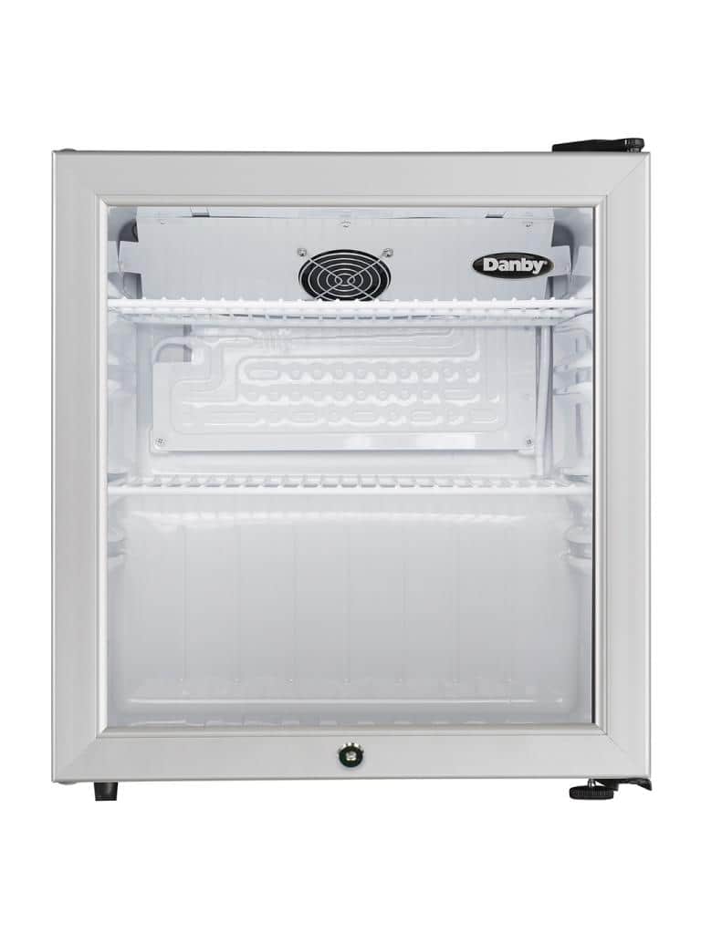 Commercial 1.6 cu. ft. Compact Glass Door Fridge
