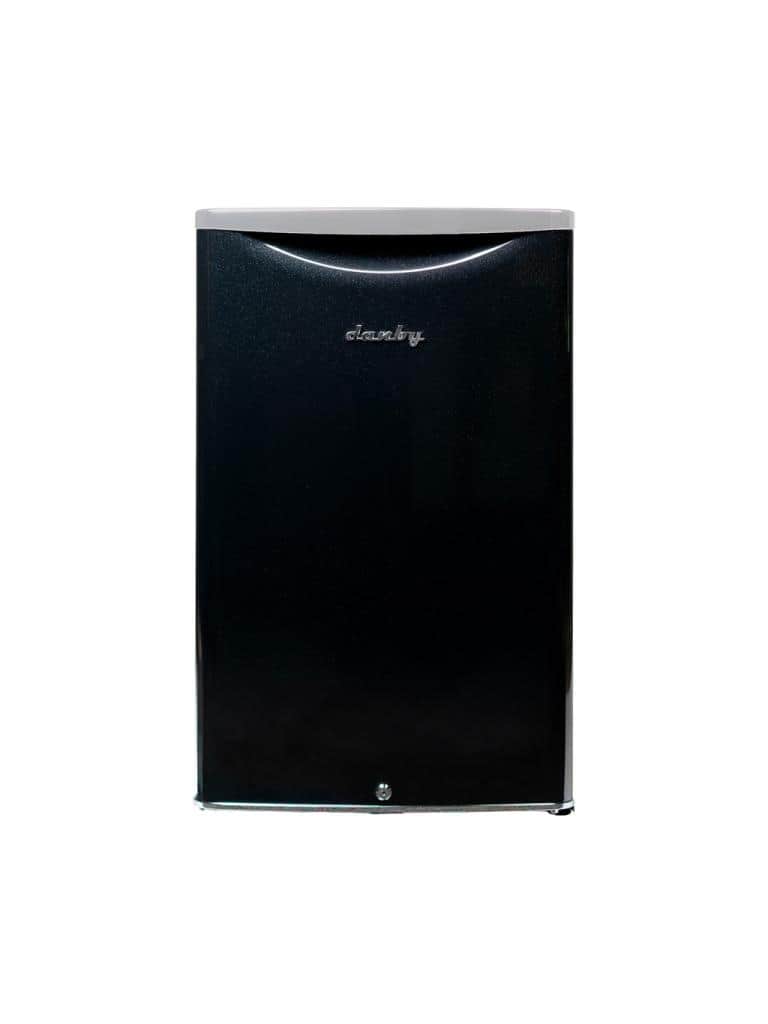 4.4 cu. ft. Retro Compact Fridge in Midnight Black