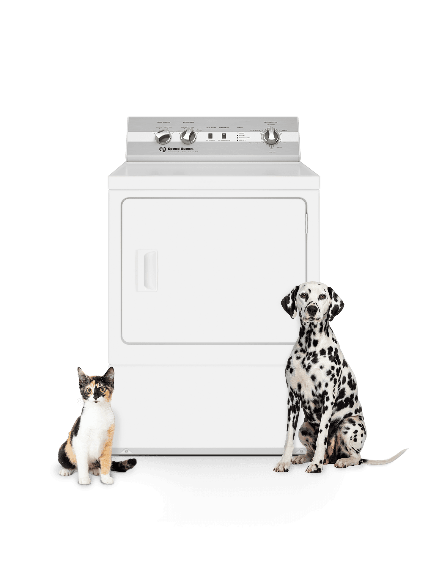 DC5 Sanitizing Gas Dryer with Pet Plus™