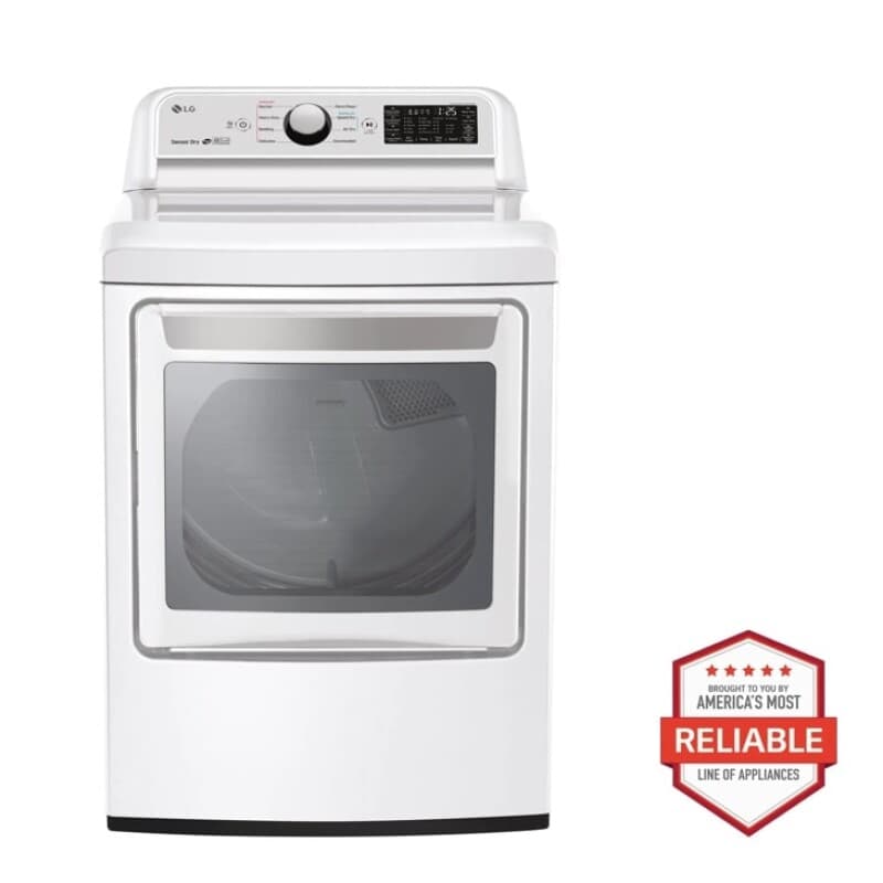 7.3 cu. ft. Ultra Large Capacity Smart wi-fi Enabled Electric Dryer with Sensor Dry Technology