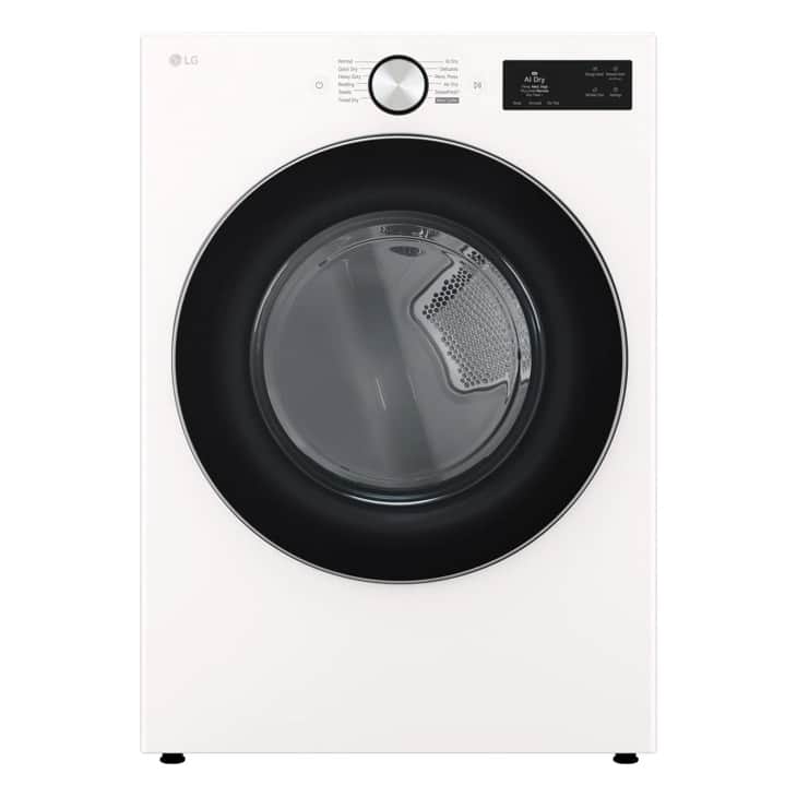 7.4 Cu. Ft. Ultra Large Capacity Smart Front Load Electric Dryer With Turbosteam®, Ai Sensing And Hybrid Electronic Controls With Lcd Display