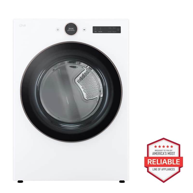 7.4 Cu. Ft. Smart Front Load Electric Dryer With Ai Sensor Dry & Turbosteam™ Technology