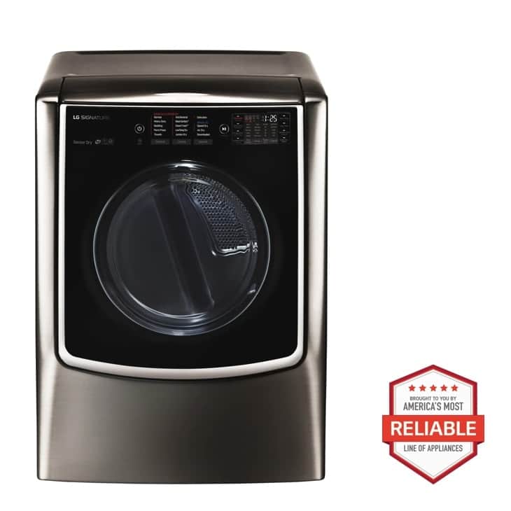 9.0 Cu. Ft. Large Smart Wi-fi Enabled Electric Dryer W/ Turbosteam™