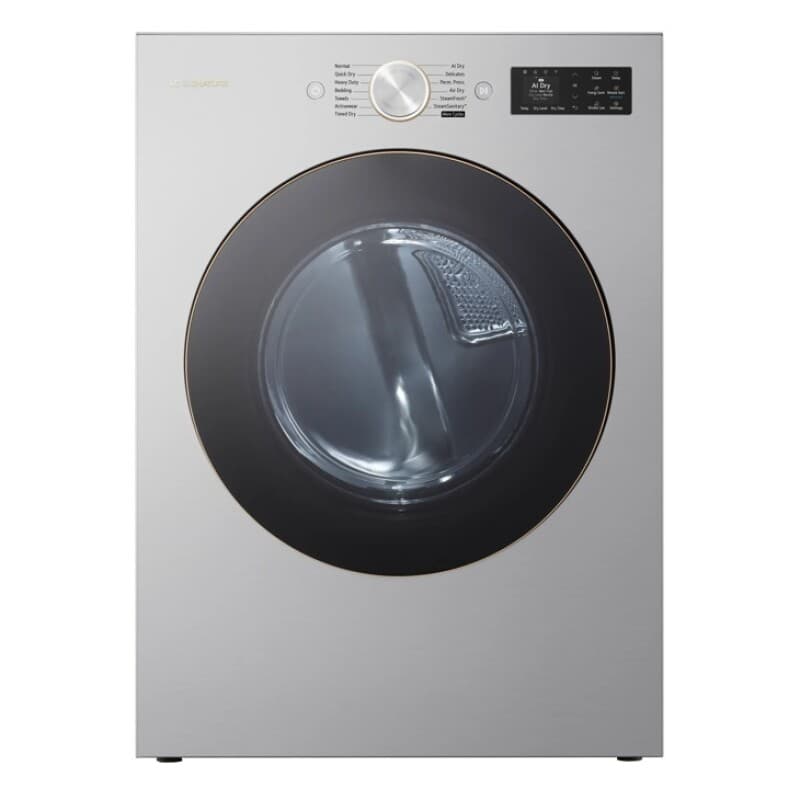 9.0 Cu. Ft. Mega Capacity Smart Front Load Electric Dryer With Turbosteam®, Built-in Intelligence And Hybrid Electronic Controls With Lcd Display