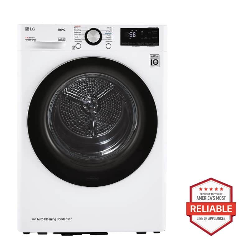 4.2 Cu. Ft. Smart Wi-fi Enabled Compact Front Load Dryer With Dual Inverter Heatpump™ Technology