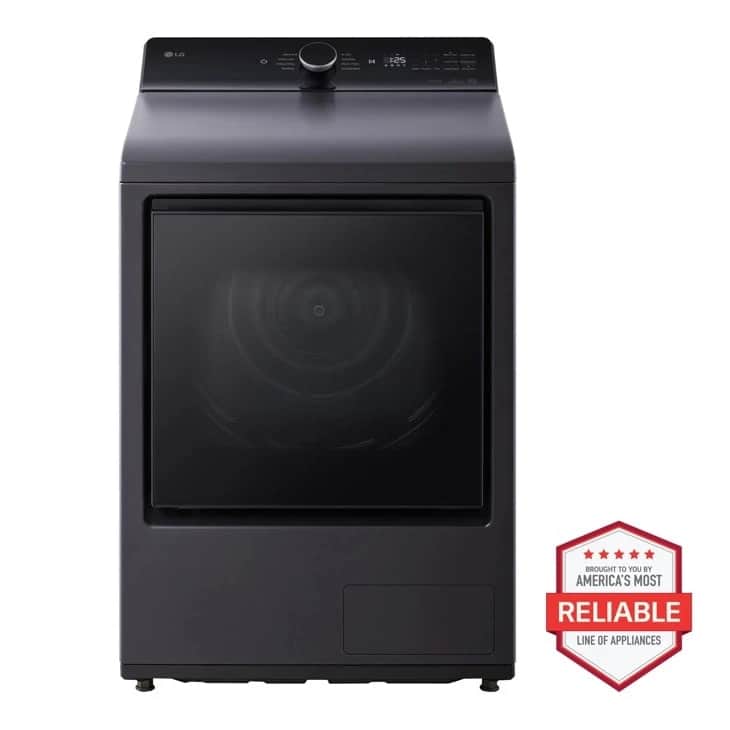 7.3 Cu. Ft. Ultra Large Capacity Smart Rear Control Ventless Dryer With Dual Inverter Heat Pump Technology And Inverter Direct Drive Motor System