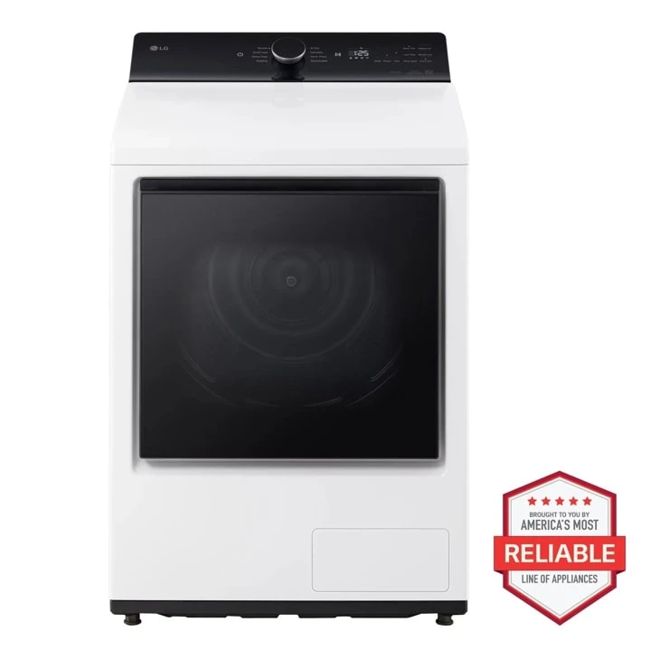 7.3 Cu. Ft. Ultra Large Capacity Smart Rear Control Ventless Dryer With Dual Inverter Heat Pump Technology And Inverter Direct Drive Motor System