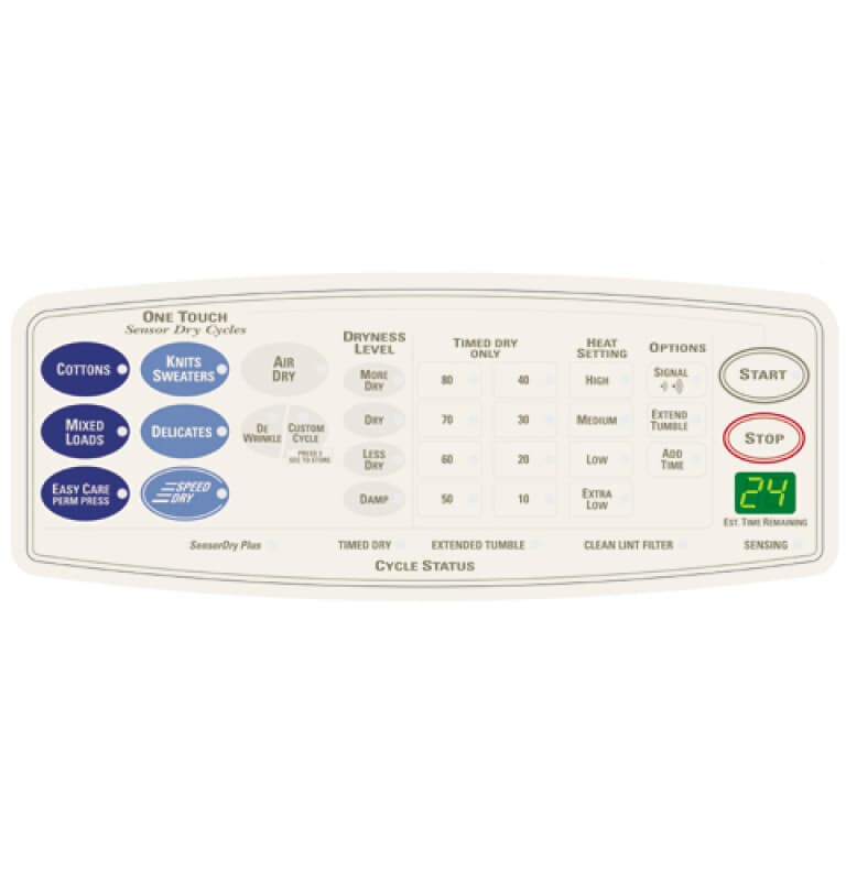 Extra-Large 6.0 Cu. Ft. Capacity Gas Dryer