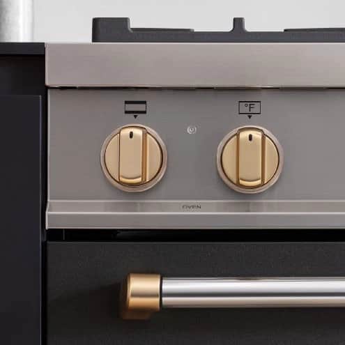 Master Series Dual Fuel Knob Décor Set - 12 Knobs Gold