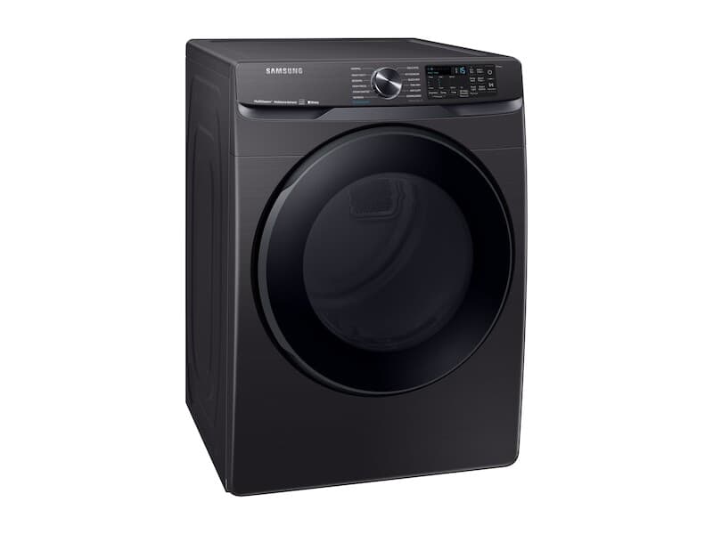 7.5 cu. ft. Smart Gas Dryer with Steam Sanitize+ in Black Stainless Steel