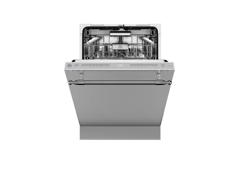 24 inch Dishwasher Tall Tub with Stainless Steel Panel and Bar Handle, 16 place settings, 39 dB, 8 wash cycles