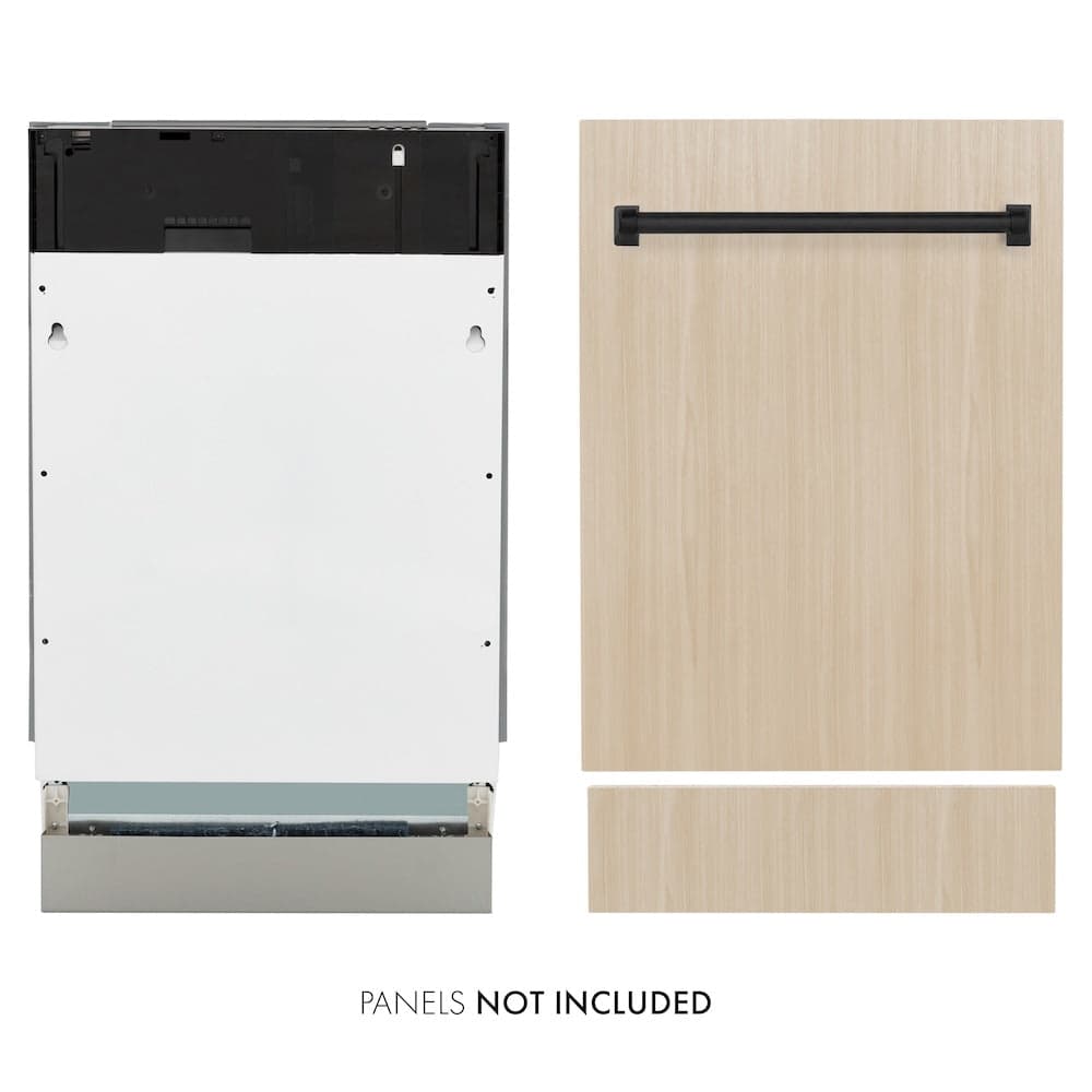 Autograph Edition 18 In. Tallac Series 3rd Rack Top Control Dishwasher In Custom Panel Ready With Matte Black Handle, 51dba