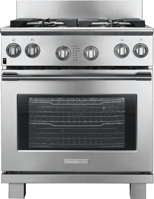 30" Dual-Fuel Freestanding Range