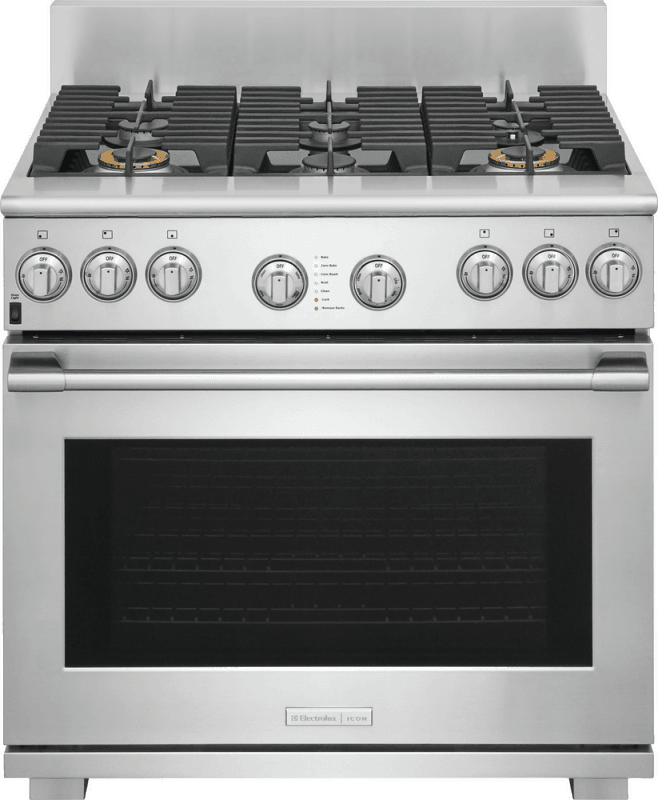 36" Dual-Fuel Freestanding Range