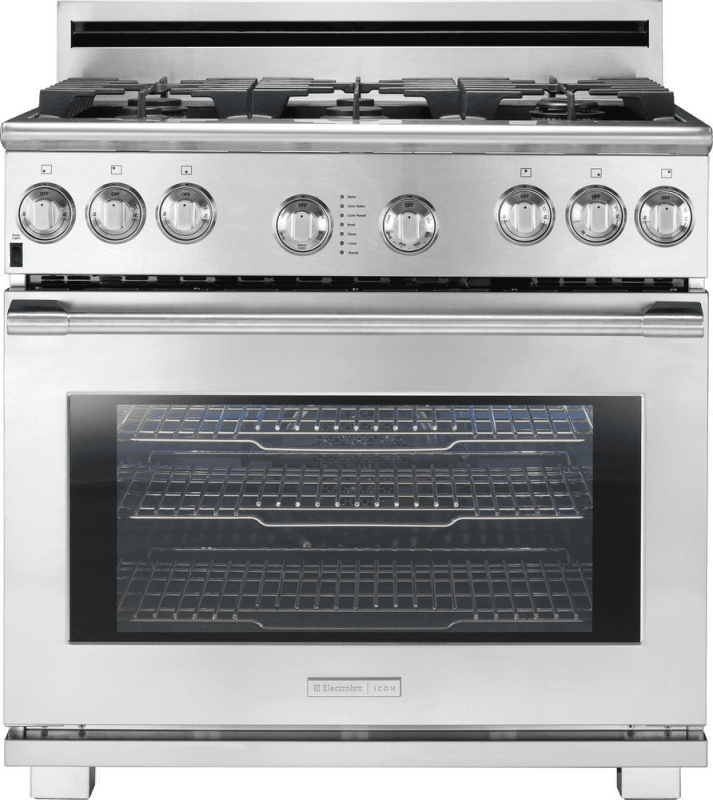 36" Full-Natural Gas Freestanding Range