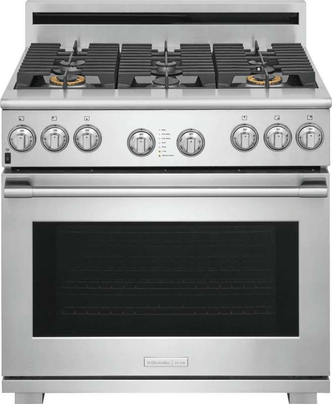 36" Full-Natural Gas Freestanding Range