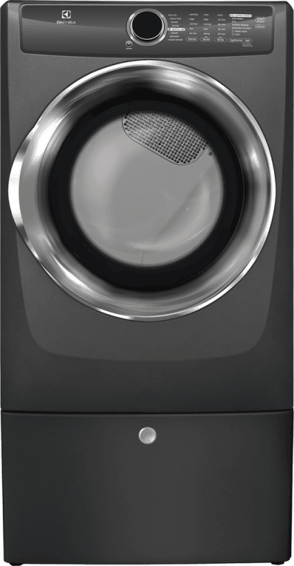 Front Load Perfect Steam Electric Dryer with Instant Refresh and 8 cycles - 8.0 Cu. Ft.
