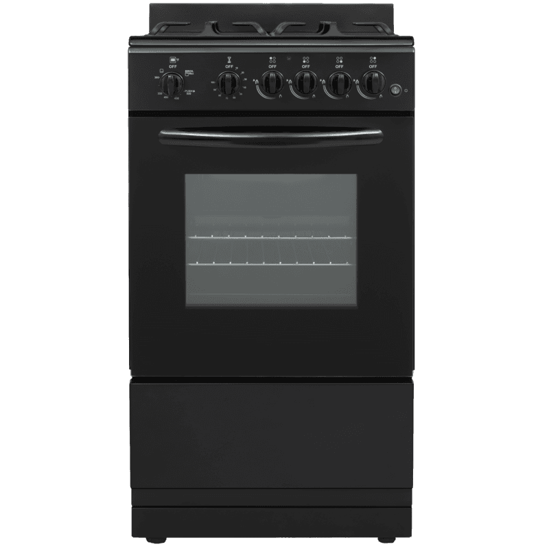 Element 1.9 Cu. Ft. 20” Gas Range - Black (EGR204MCCB)
