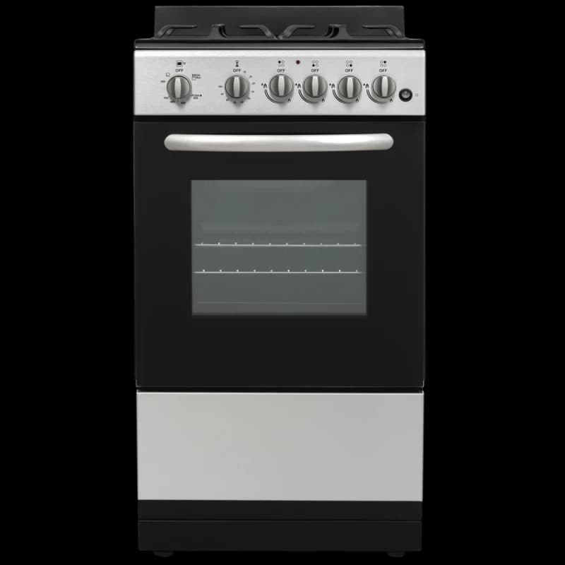 1.9 Cu. Ft. 20” Gas Range