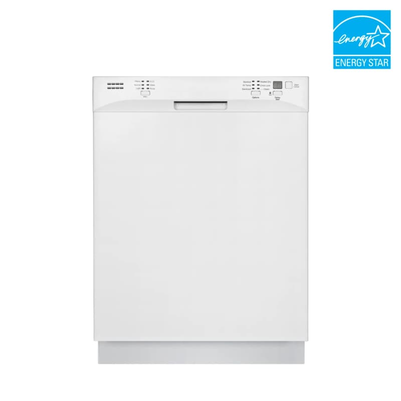 Element 24” Front Control Built-In Dishwasher - White (ENB6632PEBW)