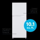 10.1 Cu. Ft. Top Freezer Refrigerator