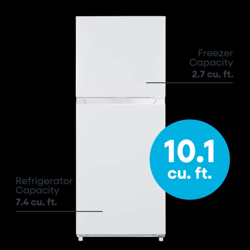 10.1 Cu. Ft. Top Freezer Refrigerator