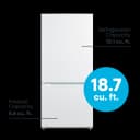 18.7 Cu. Ft. Bottom Freezer Refrigerator
