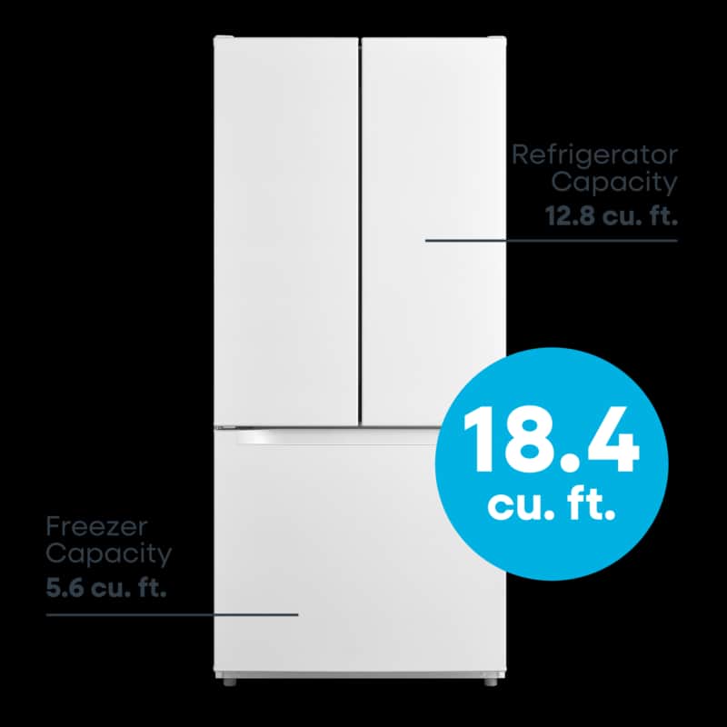 18.4 Cu. Ft. French Door Refrigerator