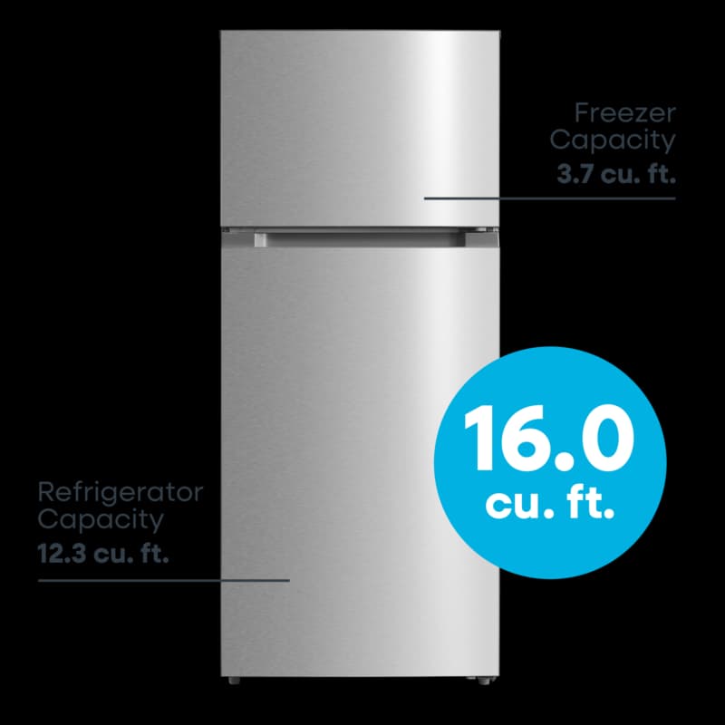16.0 Cu. Ft. Top Freezer Refrigerator