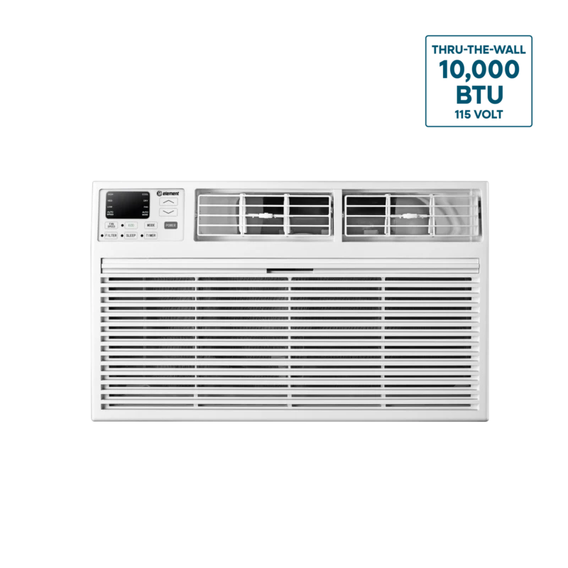 Through-the-wall 10,000 Btu, 115v Air Conditioner