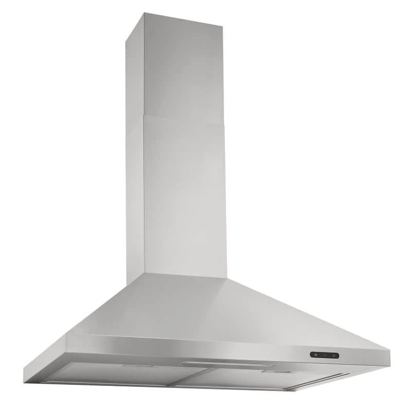 Elite EW48 Series 36-Inch Pyramidal Chimney Range Hood, 460 Max Blower CFM
