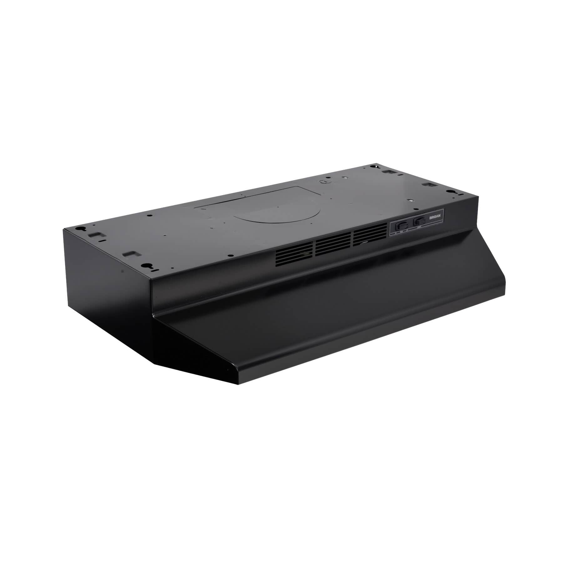 30Inch Convertible UnderCabinet Range Hood, 230 Max Blower CFM, Black