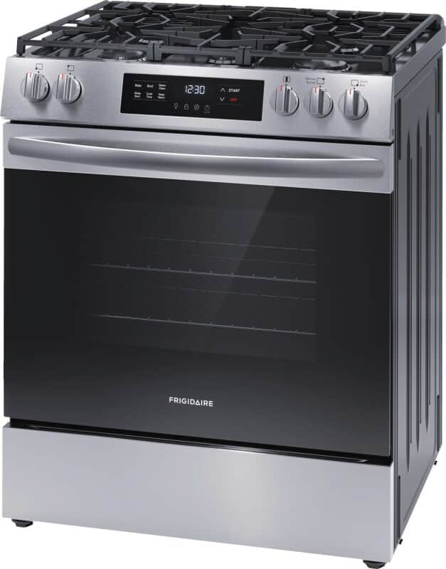 30" Gas Range with Steam Clean