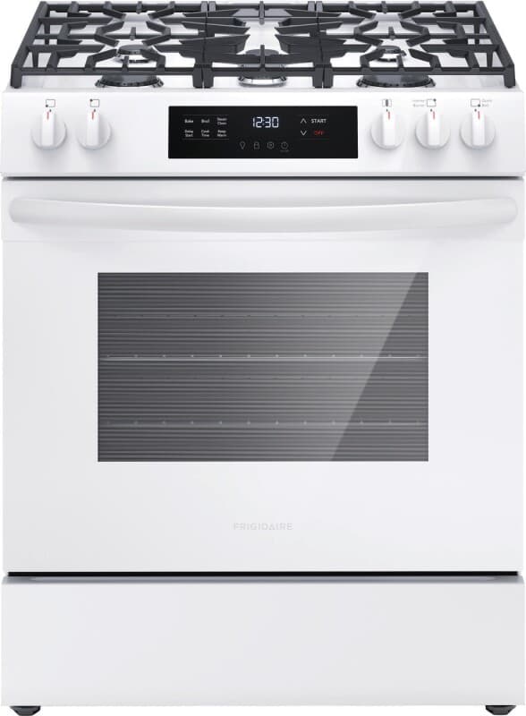 30" Gas Range with Steam Clean
