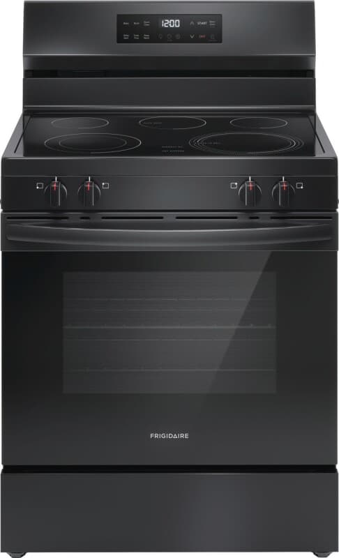 30" Electric Range with Steam Clean