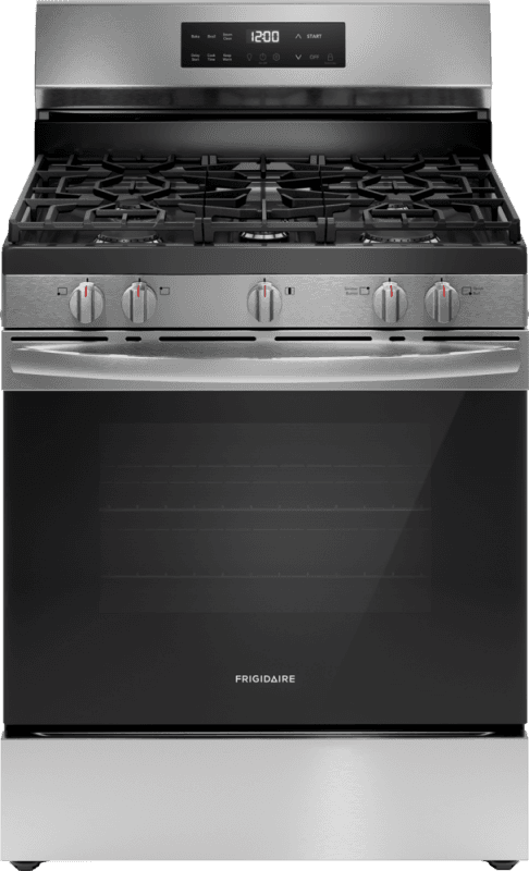30" Gas Range with Steam Clean