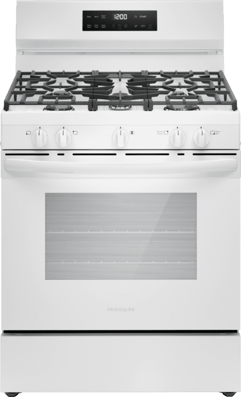 30" Gas Range with Steam Clean