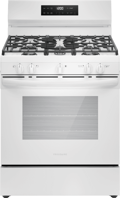 30" Gas Range with Steam Clean