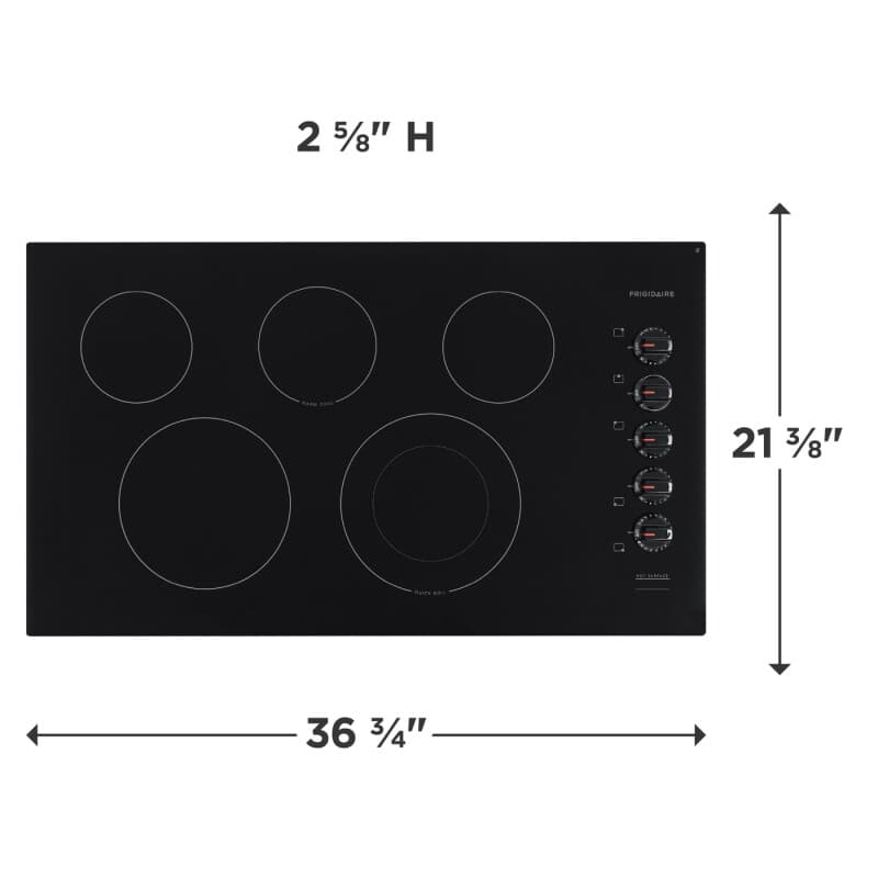 36" Electric Cooktop