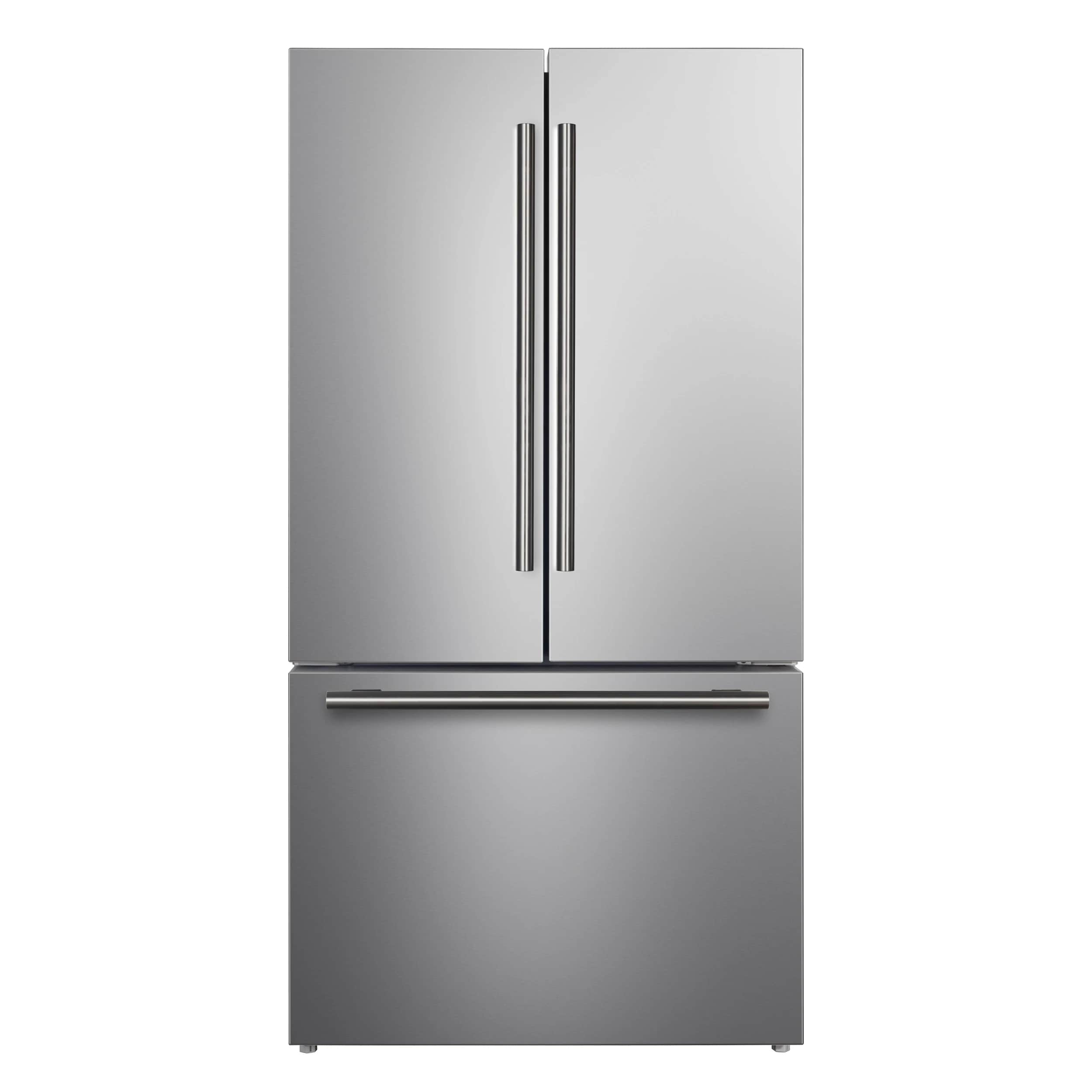 Rivello 36 Inch French Door Refrigerator in , Internal Water Dispenser, Filtered Ice, Adjustable Shelves, Energy Star Certified