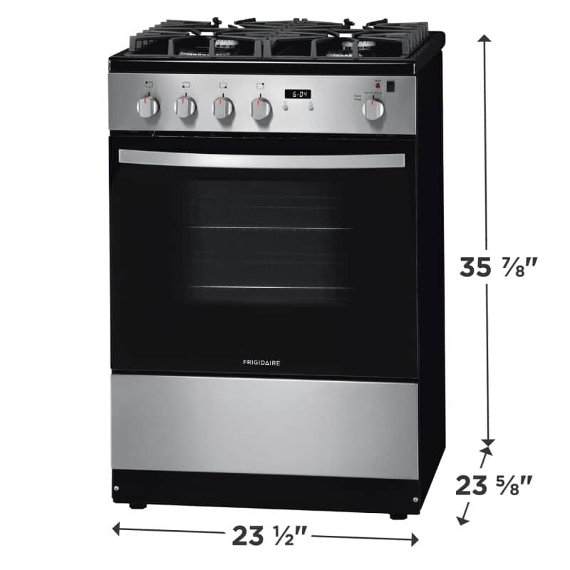 24" Gas Range