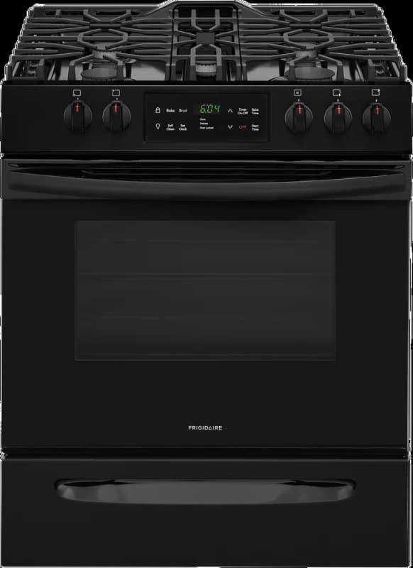 30" Front Control Freestanding Gas Range