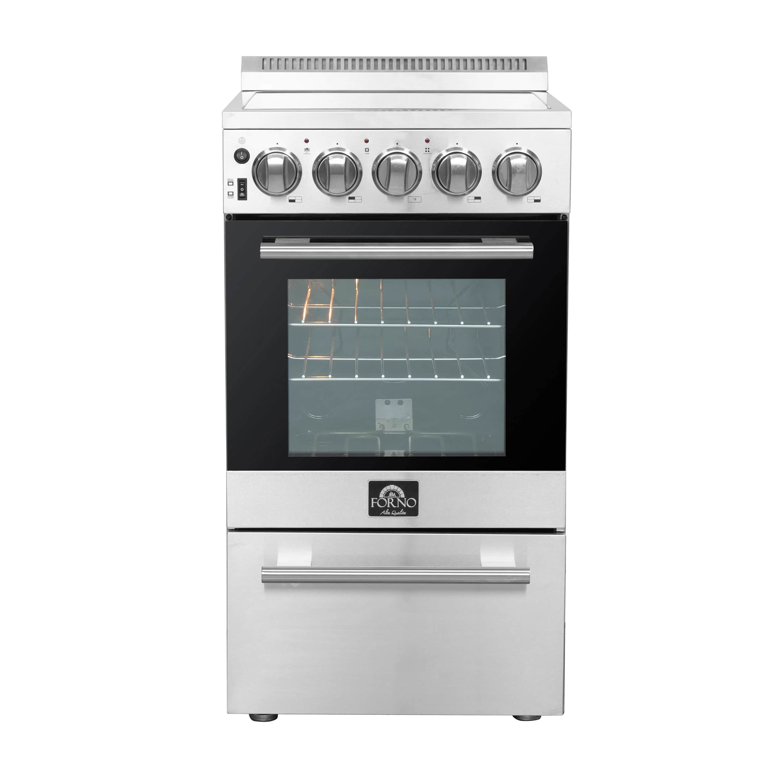 Pallerano 20 Inch Freestanding Electric Range, Compact Design