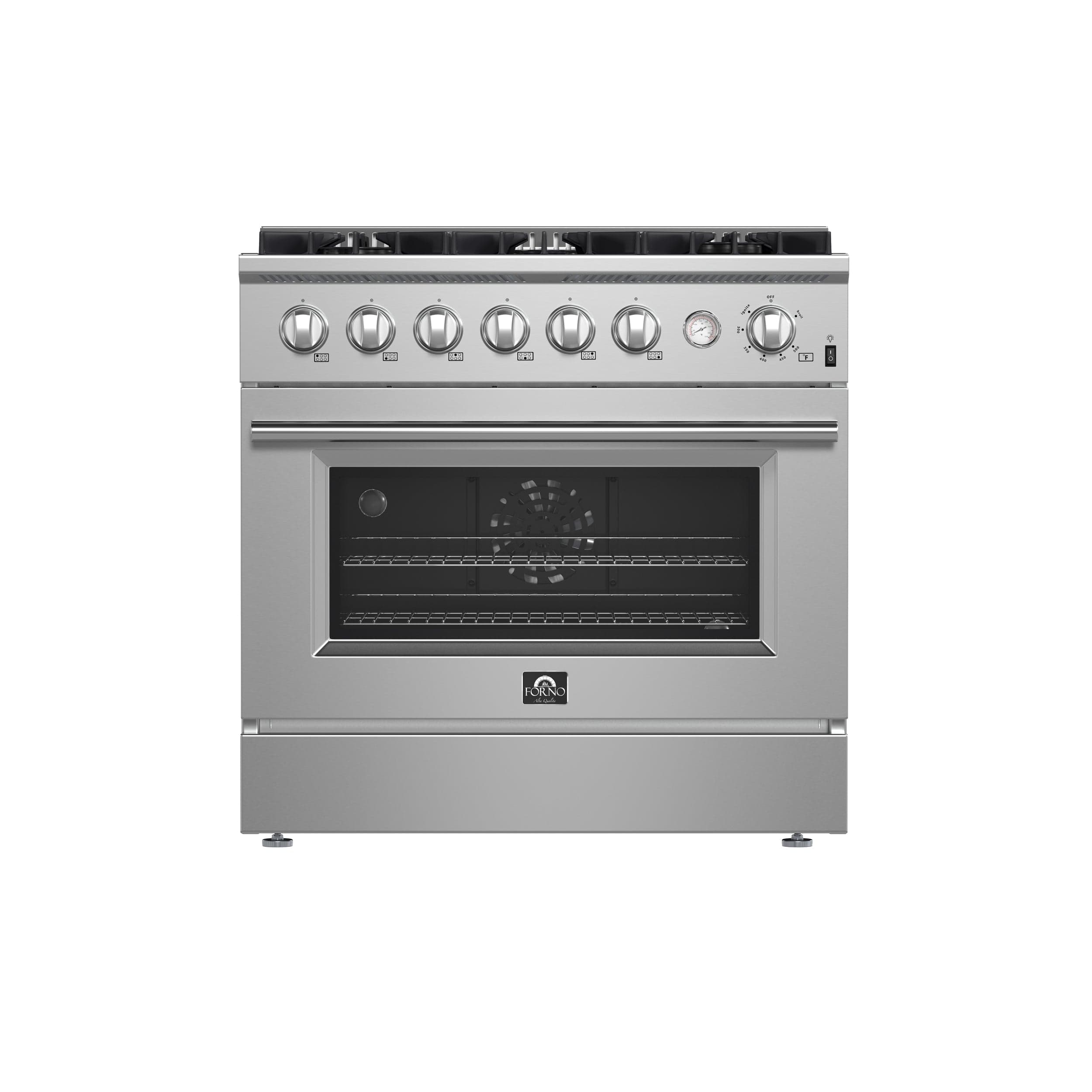 Marco 36-Inch Gas Range , 6 Burners 67,000 BTU, 5.36 cu.ft. Convection Oven