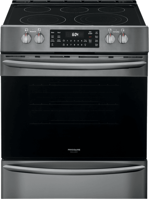 30" Front Control Electric Range with Air Fry