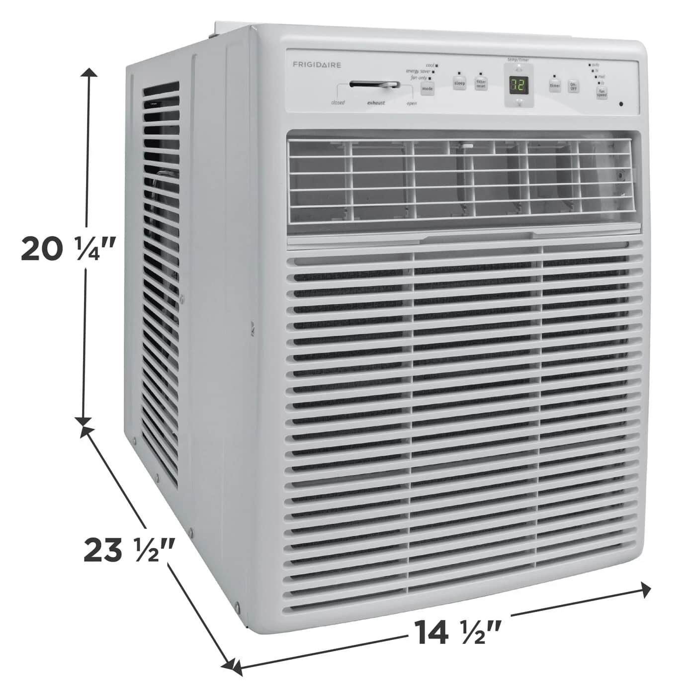 8,000 BTU Slider Casement Window Room Air Conditioner