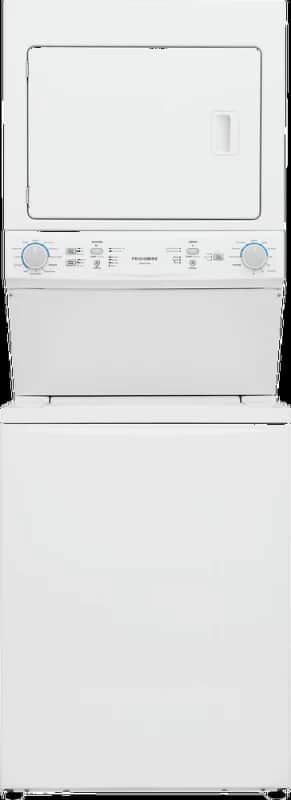 Electric Long Vent Stacked Laundry Center - 3.9 Cu. Ft Washer and 5.5 Cu. Ft. Dryer