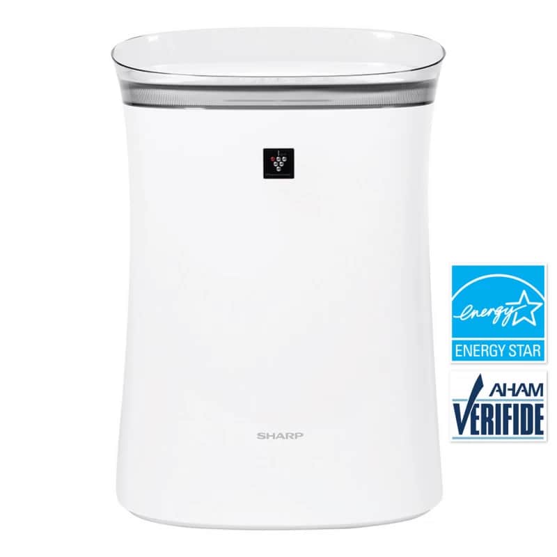 Plasmacluster Ion Air Purifier With True Hepa For Medium Rooms