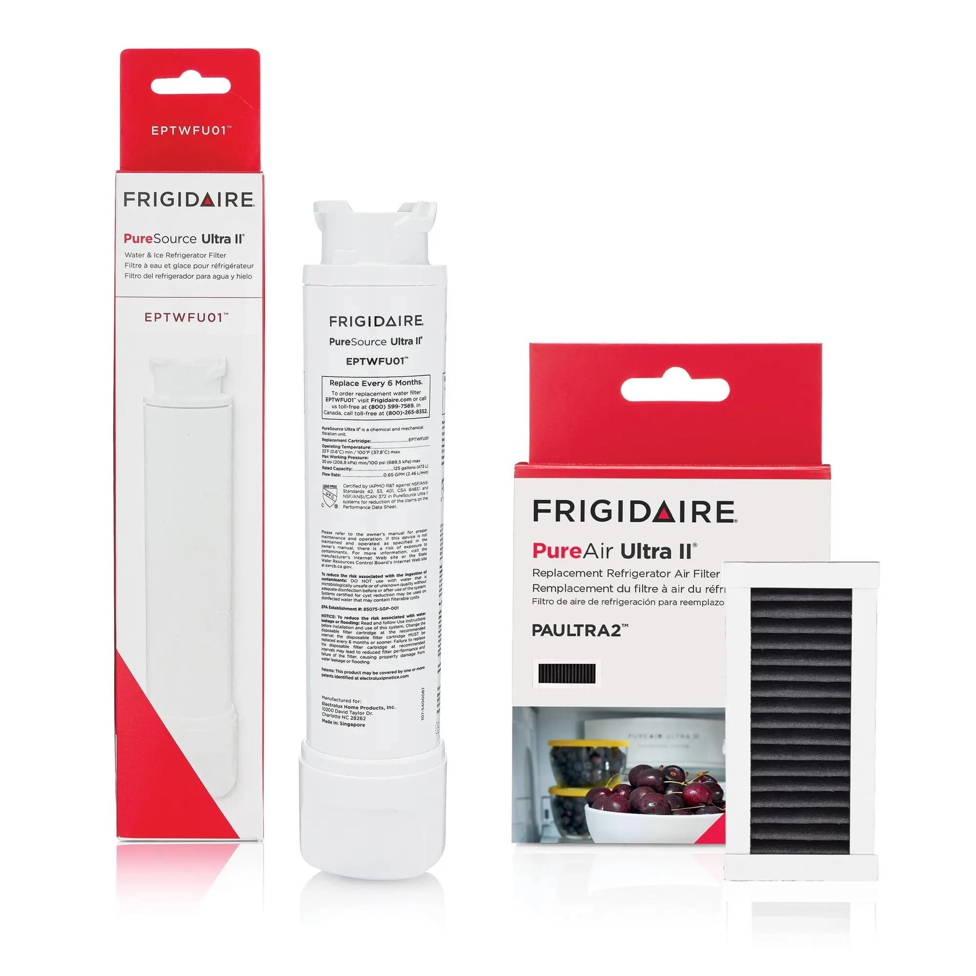 EPTWFU01 and PAULTRA2 Water and Air Filter Combo Kit