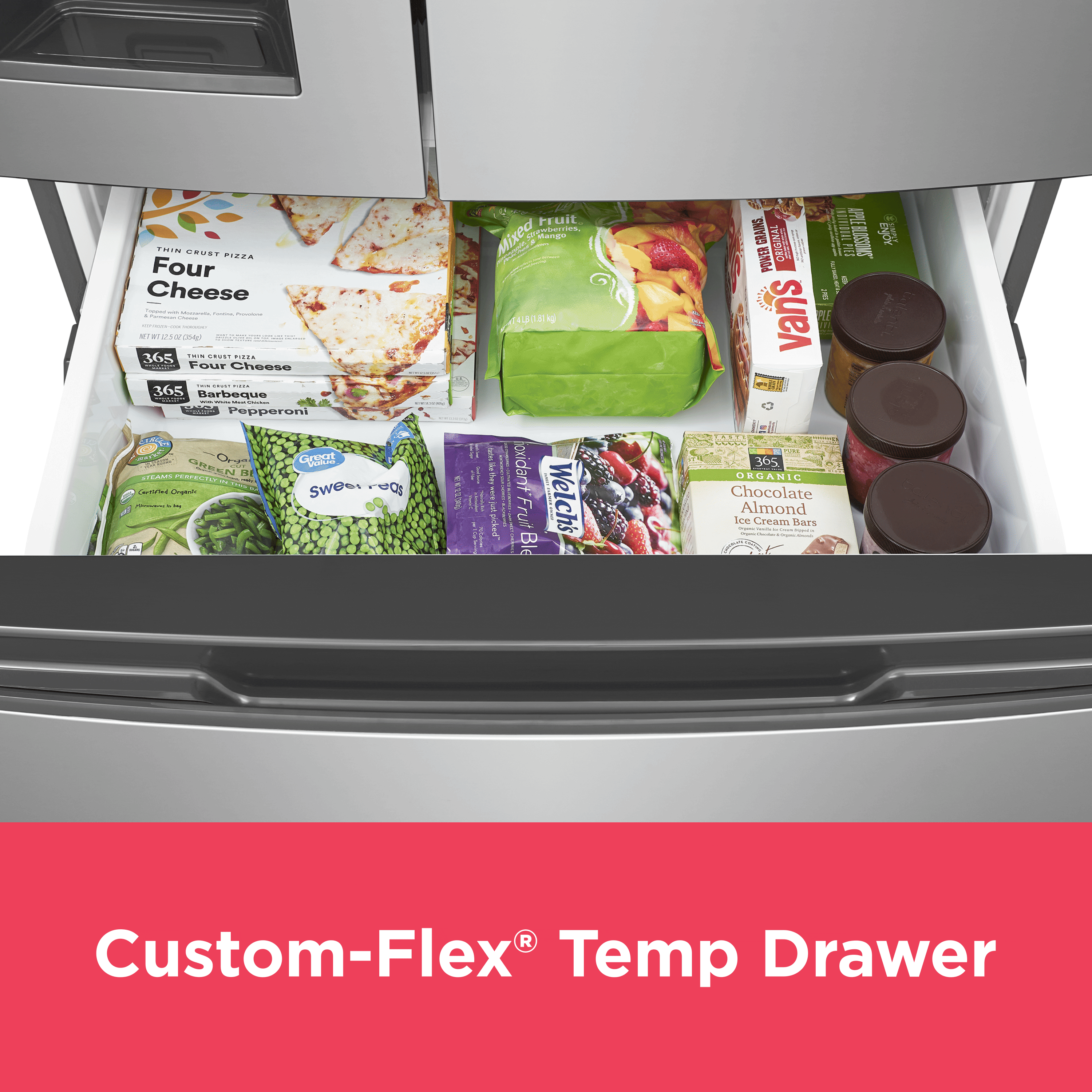 26 Cu. Ft. Standard-Depth 4-Door French Door Refrigerator
